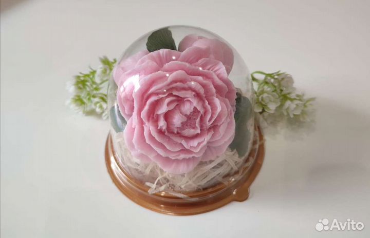 Мыльный мини букетик в купол