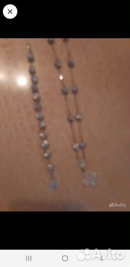 Колье с браслетом