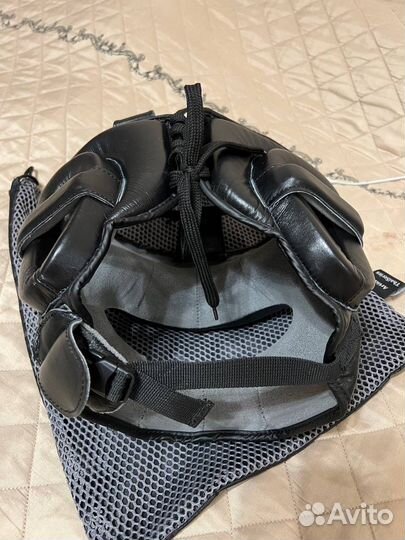 Боксерский шлем с бампером