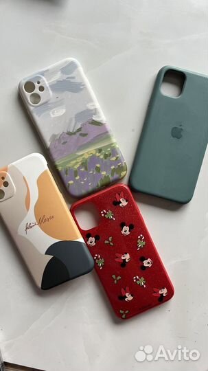 Чехол на iPhone 11 4 шт