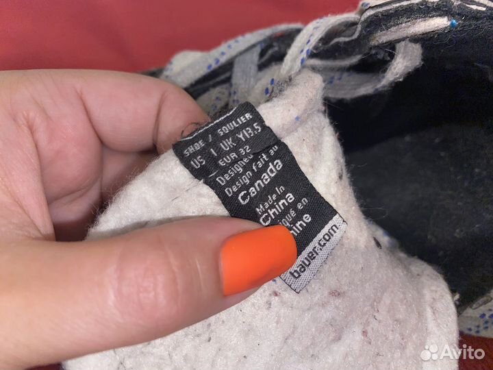 Коньки хоккейные детские bauer 32