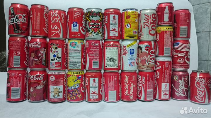 Банки coca-cola