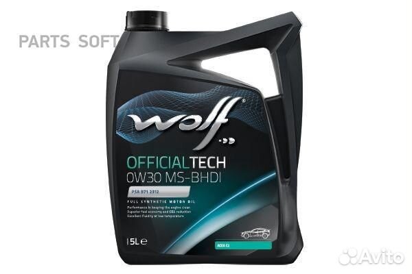 Wolf OIL арт. 8323591 — Масло моторное officialtec