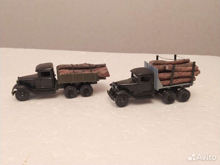 Модельки лесовозов 1:43 Конверсия