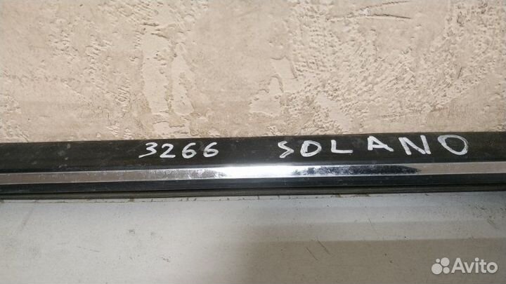 Уплотнитель стекла двери задний правый Lifan