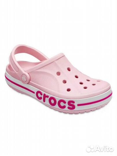 Crocs сабо розовые 41-45 размер