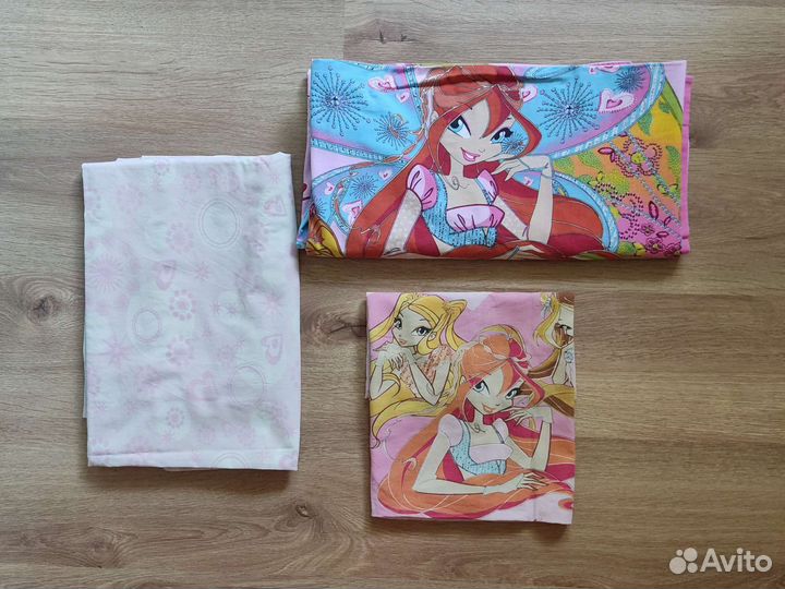 Постельное белье детское Феи Винкс, Лунтик