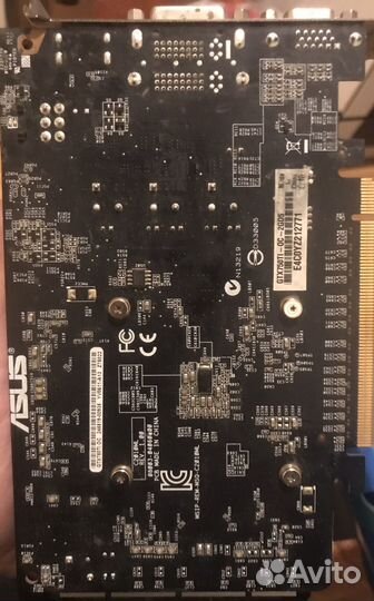 Видеокарта asus gtx 750 TI