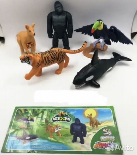 Киндер Макси Natoons, Лисы, Marvel