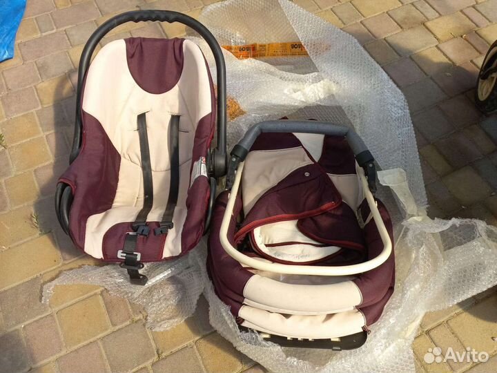 Прогулочная коляска 3 в 1 бу