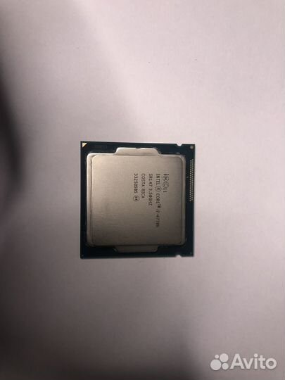 Процессор i7 4770k