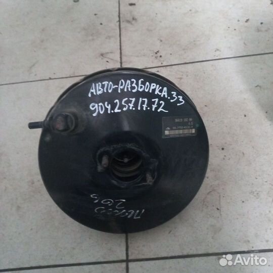 Вакуумный усилитель тормозов пежо206