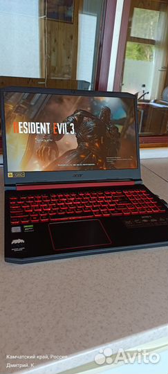 Ноутбук Acer Nitro 5. Игровой