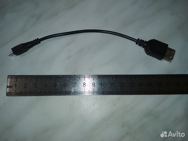 Переходник Micro USB - USB OTG адаптер