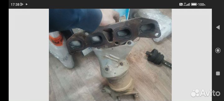 Выпускной коллектор nissan