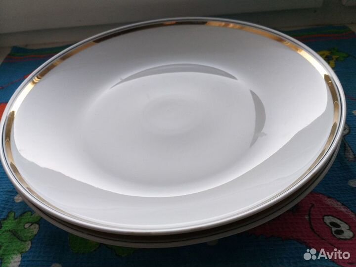 Блюдо глубокое 32см фарфор гдр