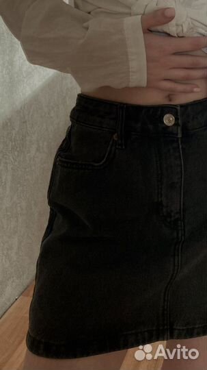 Юбка джинсовая