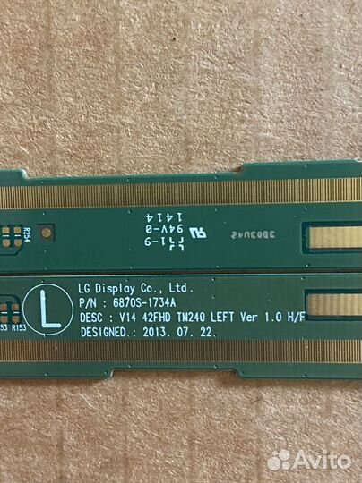 Lg 42lb673v планки матрицы