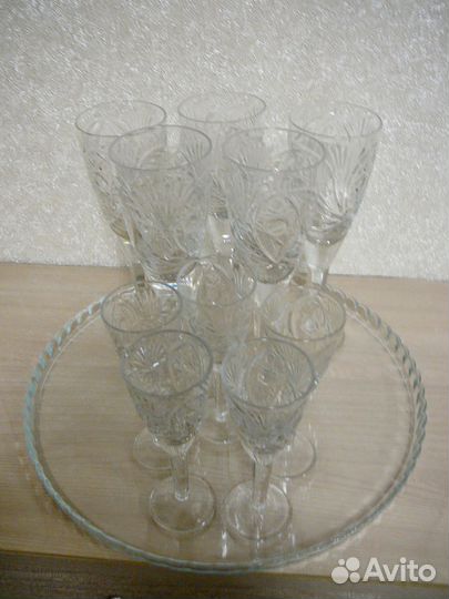 Хрустальная посуда СССР
