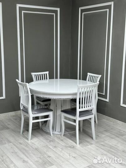Стол, стулья набор.Оплата при получении