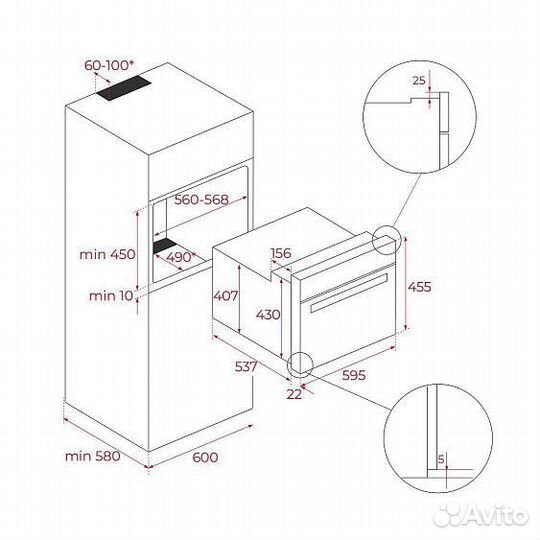 Духовой шкаф teka HLC 8400 steam grey (111130005)