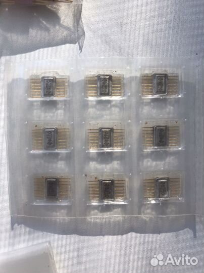 Советские радиодетали с хранения