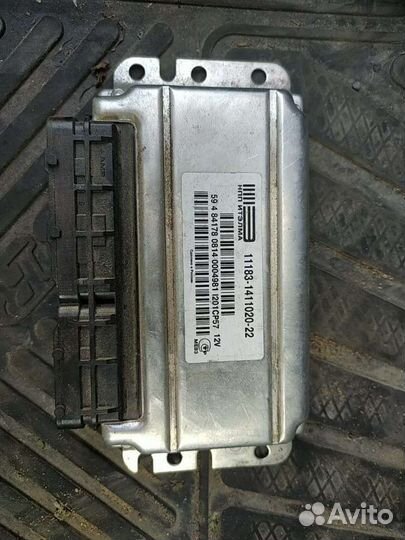 Эбу мозги на ваз kalina 1 ителма