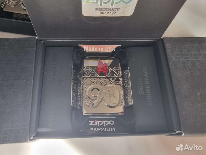 Зажигалка Zippo 90th Anniversary Collectible