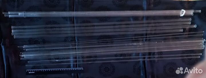 Трубка стеклянная для химии. разные. СССР