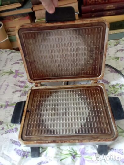 Вафельница СССР электрическая