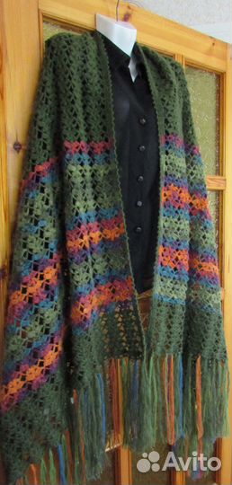 Палантин вязаный Оазис