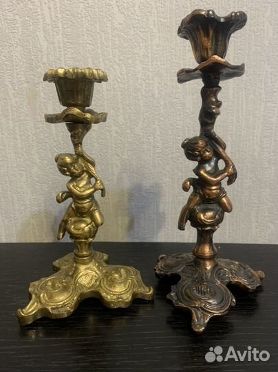 Подсвечники.Бронза