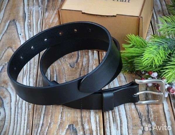 Мужской ремень ручной работы из натуральной кожи