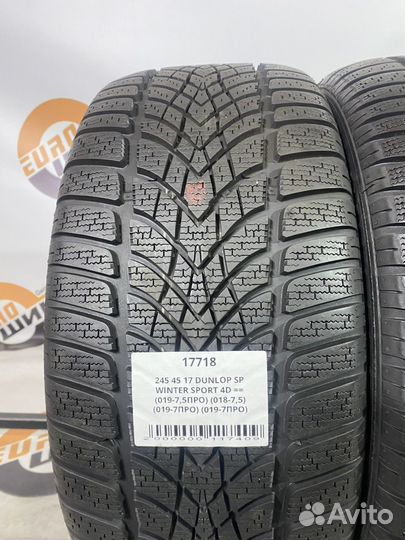 Dunlop SP Winter Sport 4D 245/45 R17