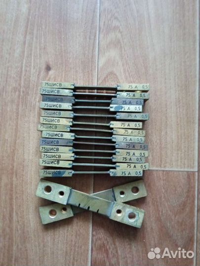 Шунт измерительный 75шисв-0, 5 75А