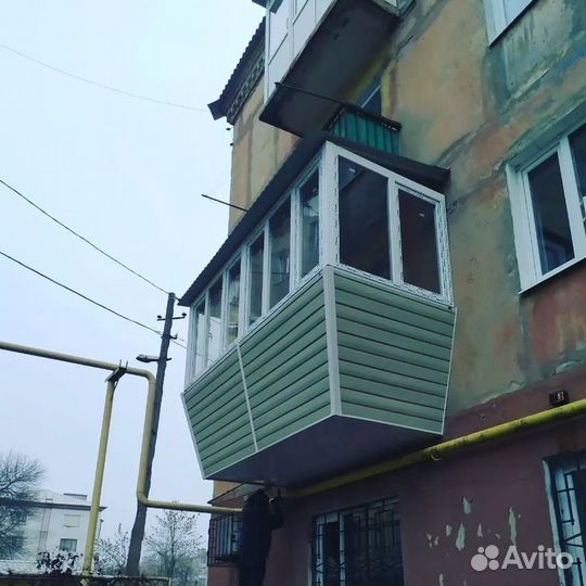 Остекление балкона