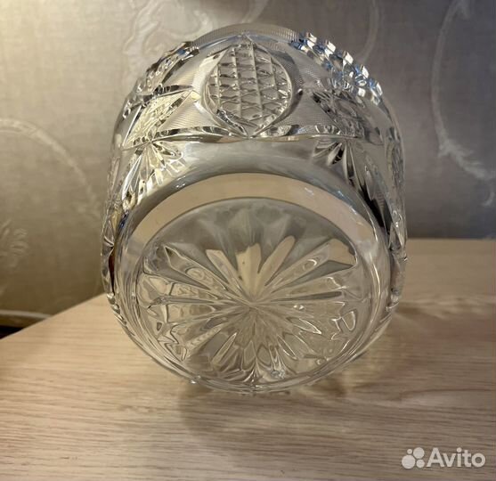 Хрустальная ваза, салатник СССР