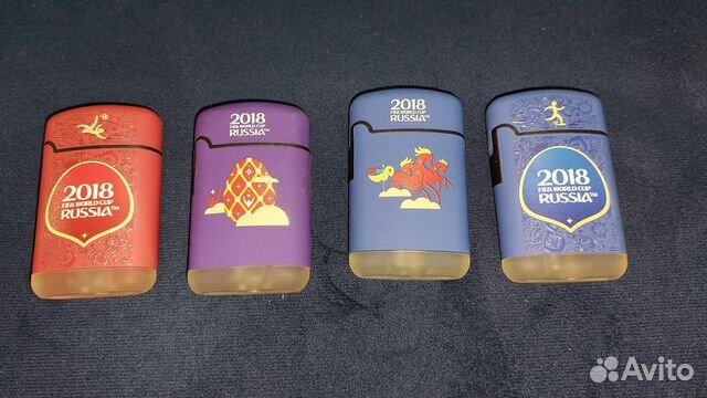 Зажигалки с турбо пламенем FIFA 2018 (опт)