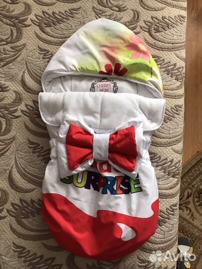 Конверт на выписку для девочки весна