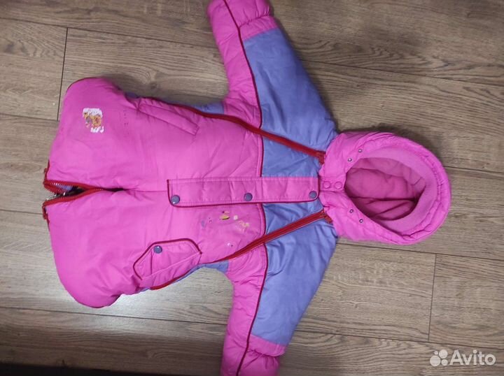Зимний комбинезон для девочки