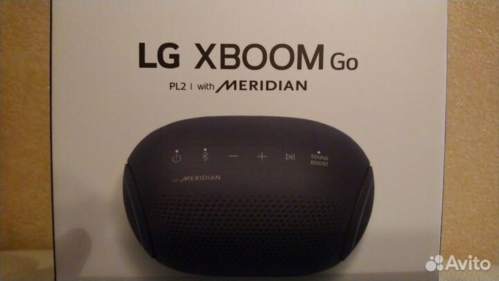 Портативная колонка LG Xboom Go PL2 жёлтая