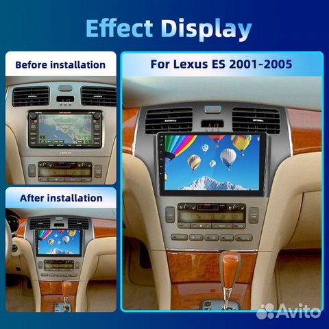 Магнитола Android Lexus ES 4 IPS экран Новая