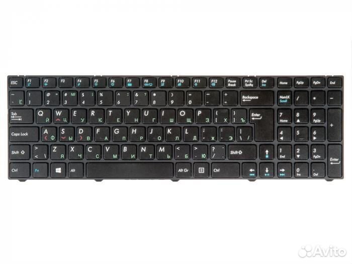Клавиатура для ноутбука DNS Pegatron C15, C17, Mic