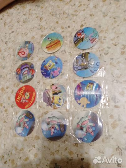 Фишки чипикао Губка боб