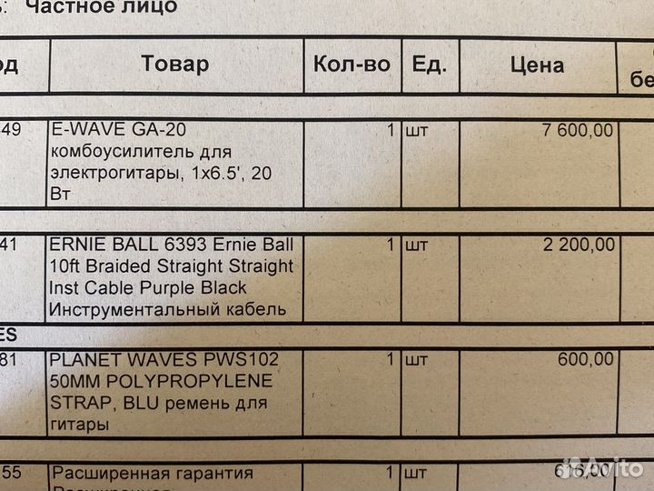 Гитарный комбоусилитель 20 ватт e-wave