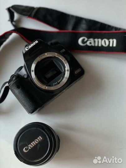 Зеркальный фотоаппарат Canon 450d kit 18-55мм