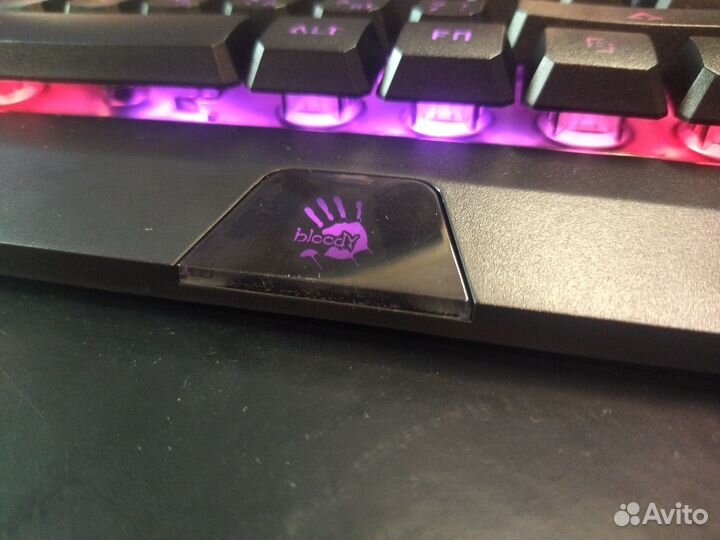 Клавиатура игровая A4Tech Bloody B125N Neon