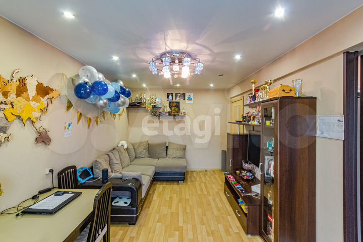 3-к. квартира, 62,5 м², 4/5 эт.