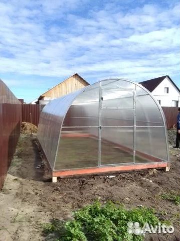 Теплица. Прочный каркас из профиля 20х40 мм