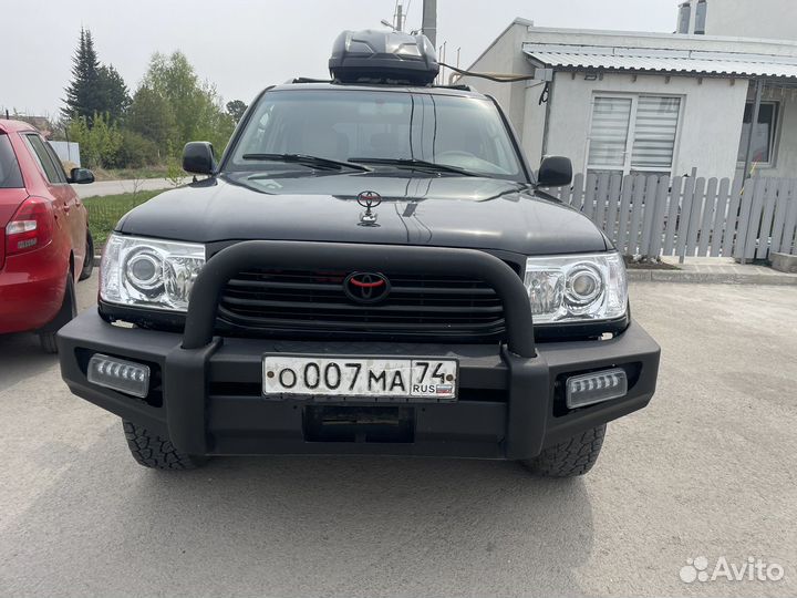 Силовые бамперы toyota land cruiser 100